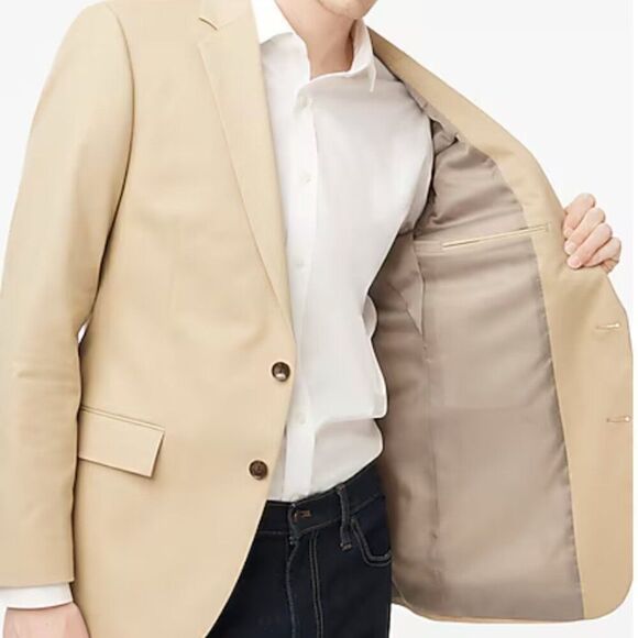 J. Crew Factory ca459 Slim-fit Thompson TruTemp365® Blazer For Men size 44 NWT - Picture 5 of 10